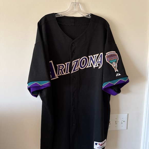 Majestic Black and Purple Arizona Jersey